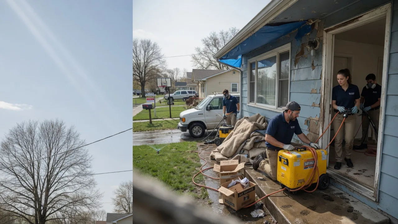 Basement Flood Cleanup in Hinckley, IL near me
